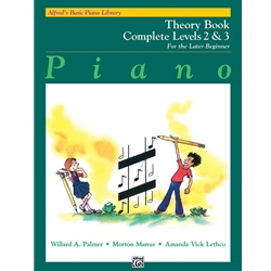 Alfred's Basic Piano Library: Theory Book Complete 2 & 3 - For the Later Beginner