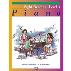 Alfred's Basic Piano Library: Sight Reading Book 3