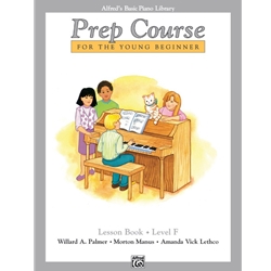 Alfred's Basic Piano Prep Course: Lesson Book F