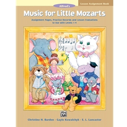 Music for Little Mozarts: Lesson Assignment Book