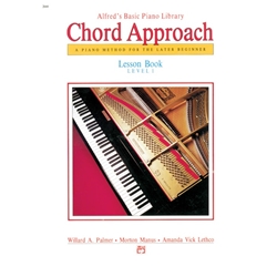 Alfred's Basic Piano: Chord Approach Lesson Book 1