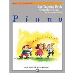 Alfred's Basic Piano Library: Ear Training Book Complete Level 1 (1A/1B)