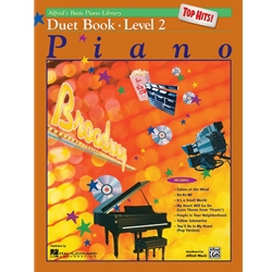 Alfred's Basic Piano Library: Top Hits! Duet Book 2