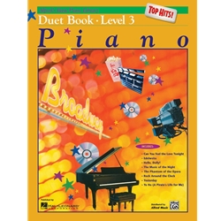 Alfred's Basic Piano Library: Top Hits! Duet Book 3