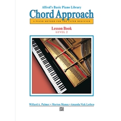 Alfred's Basic Piano: Chord Approach Lesson Book 2