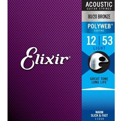 Elixir Acoustic Polyweb 80/20 Bronze ACPOLY80/20