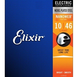 Elixir Electric Nanoweb Nickel Plated ELNANONICKEL