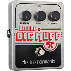 Electro Harmonix Little Big Muff Fuzz / Distortion / Sustainer Effect Pedal