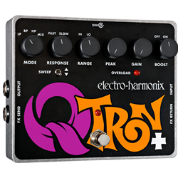 Electro Harmonix Q-Tron+ Envelope Filter Effect Pedal with Effects Loop
