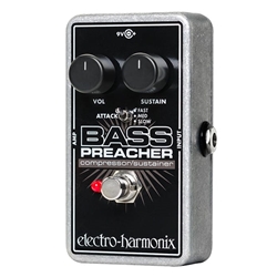 Electro-Harmonix Bass Preacher Compressor/Sustainer Effect Pedal