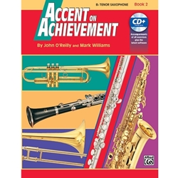 Accent on Achievement Tenor Sax Book 2