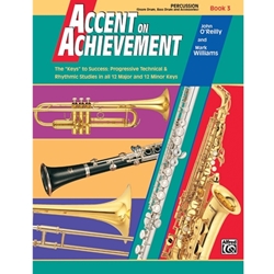 Accent on Achievement Percussion Book 3