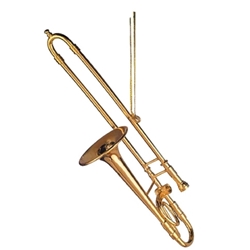 Trombone Christmas Tree Ornament