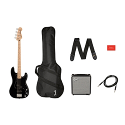 Squier Affinity PJ Bass Pack - Black