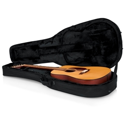 Gator Lightweight Rigid Polyfoam Dreadnaught Acoustic Guitar Case