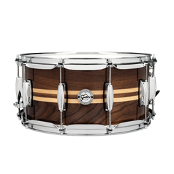 The Music Shoppe - Gretsch Full Range Walnut Snare with Maple