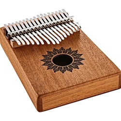 Meinl 17-Note Sound Hole Kalimba - Mahogany Matte