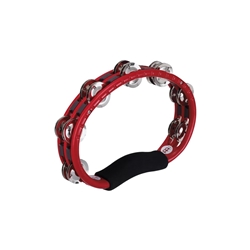 Meinl Traditional ABS Tambourine - Red w/ Steel Jingles