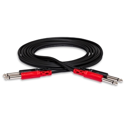 Hosa Stereo Interconnect Cable - 1/4" TS to Same - 4m